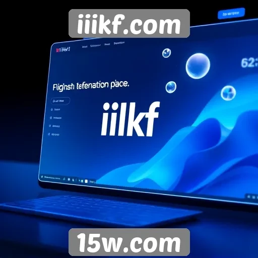 Novidades sobre a interface do usuário do site iiikf.com
